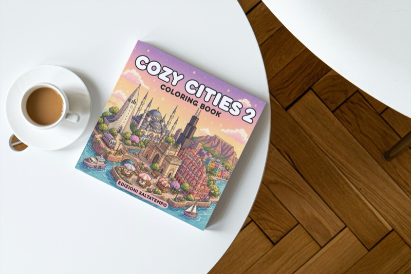 Cozy Cities 2 con una tazza di caffè